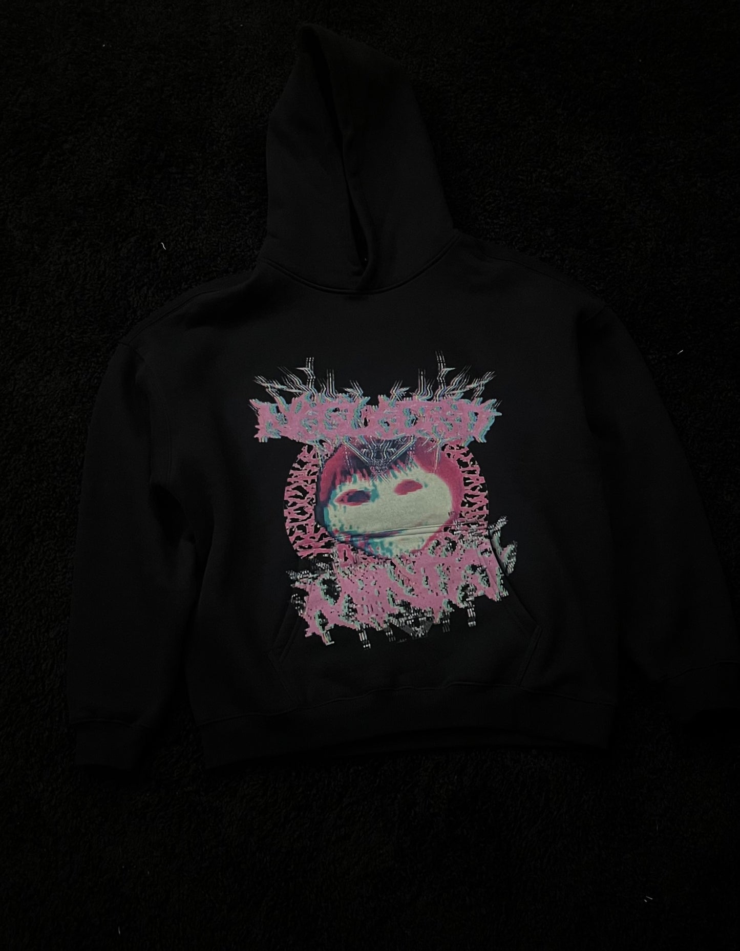 "CYBER MINDS" LOGO HOODIE